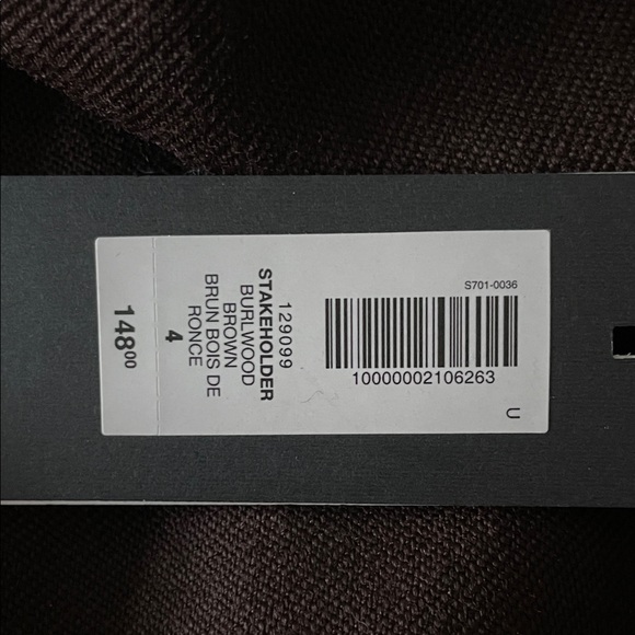 NWT Babaton Espresso Straight Leg Pants - Picture 6 of 6